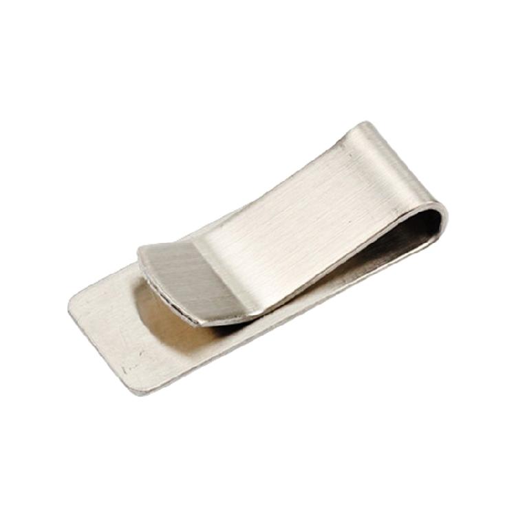 Slim Metal Money Clip For Bills Card Compact Secure Holder Portable Cash Organizer Business Travel Essential for Men