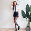 Womens Butterflies Jacquard Patterned Black Tights Stockings Ladies Sexy See-Through Silky Pantyhose Hosiery Clubwear
