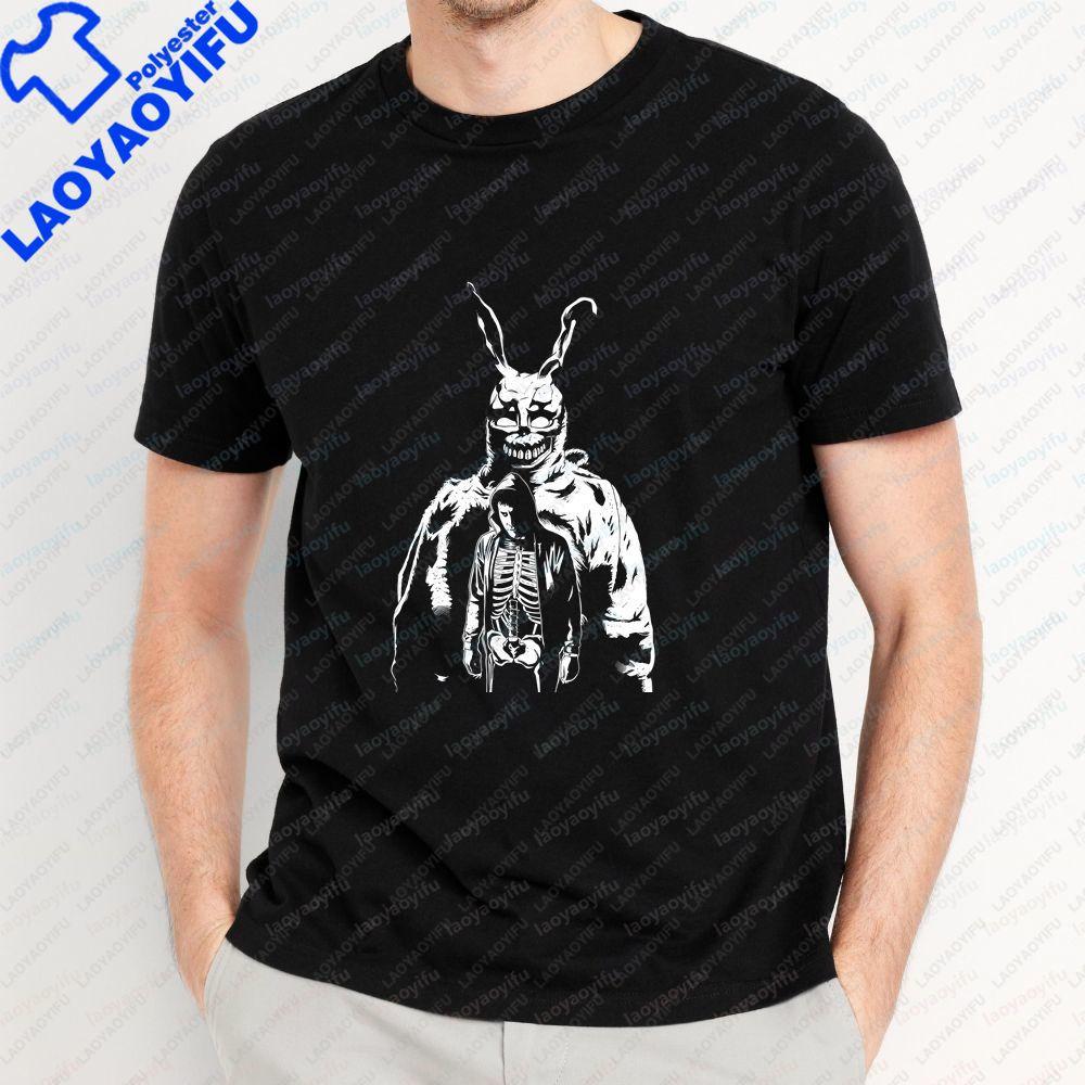 Donnie Darko Summer Trend Urban Casual ShortSleeved Unisexs and WoUnisexs Universal Pattern LargeSized Comfortable TShirt
