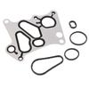 Engine Oil Cooler Gasket Seal Kit Housing Seals Set Aluminum for Mercedes Benz E250 C207 C220 Accessories