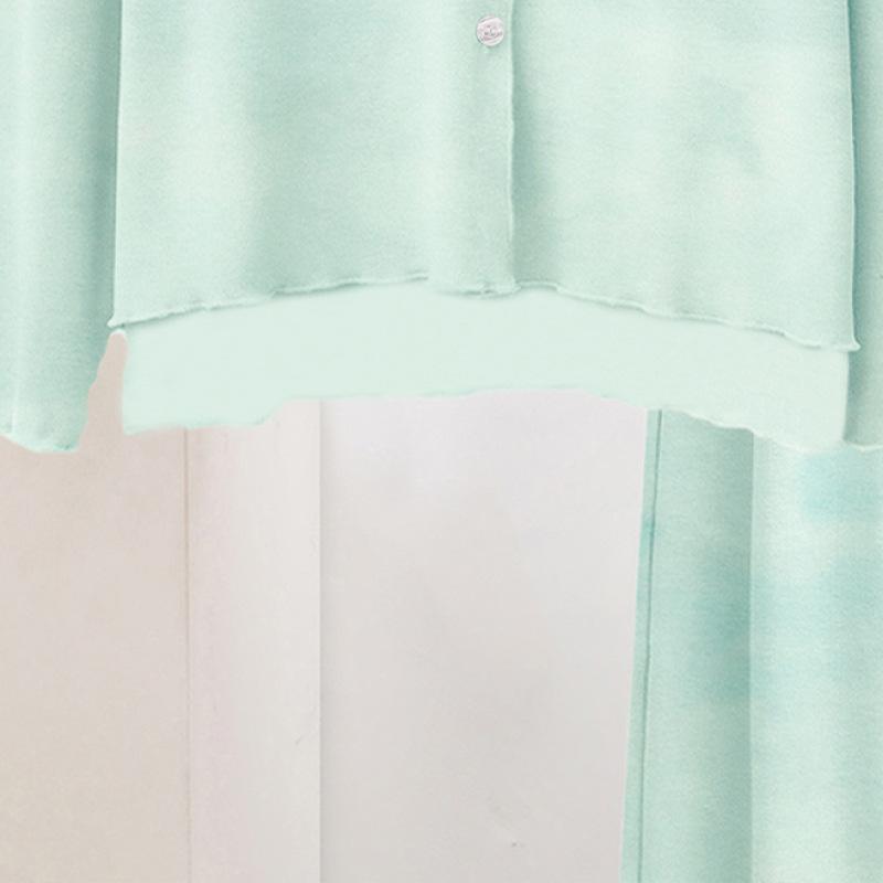 Modal tie-dyed pajamas sets women's homewear 2pcs suit long sleeve Tops and Pants Fashion thin nightwear casual sleepwear clothing