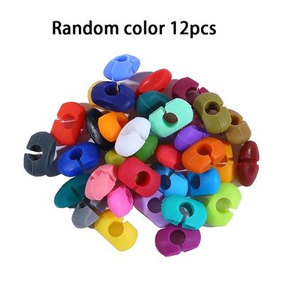 Silicone Wine Glass Marker Drink Bottle Cup Goblet Label Reusable Mug Marking Tag Recognizer Identification Color Random