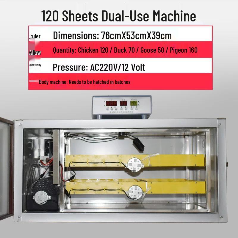 Automatic Egg Incubator for Home Use: Hatching Chickens, Ducks, Geese, and Pigeons