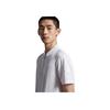 Moncler Monochrome Half-Zip Fitted Short Sleeve Polo Shirt Men tops White I10918A00008899P0001