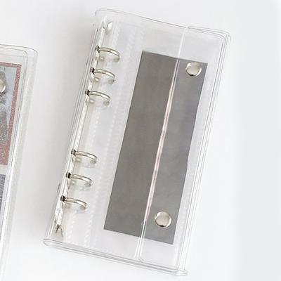 Držák na PVC karty se 6 kroužky, Obaly na pořadač 6 kroužků, Obaly na fotoalbum se 6 kroužky NEBO 10 ks Kapsička s 6 dírkami na fotokarty