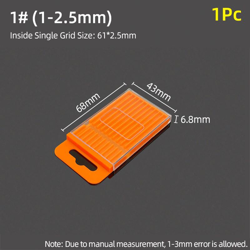 

Ящик для хранения сверл, пластиковый ящик для рисования, специальный ящик для инструментов для спиральных сверл, аксессуары, ящик для хранения деталей