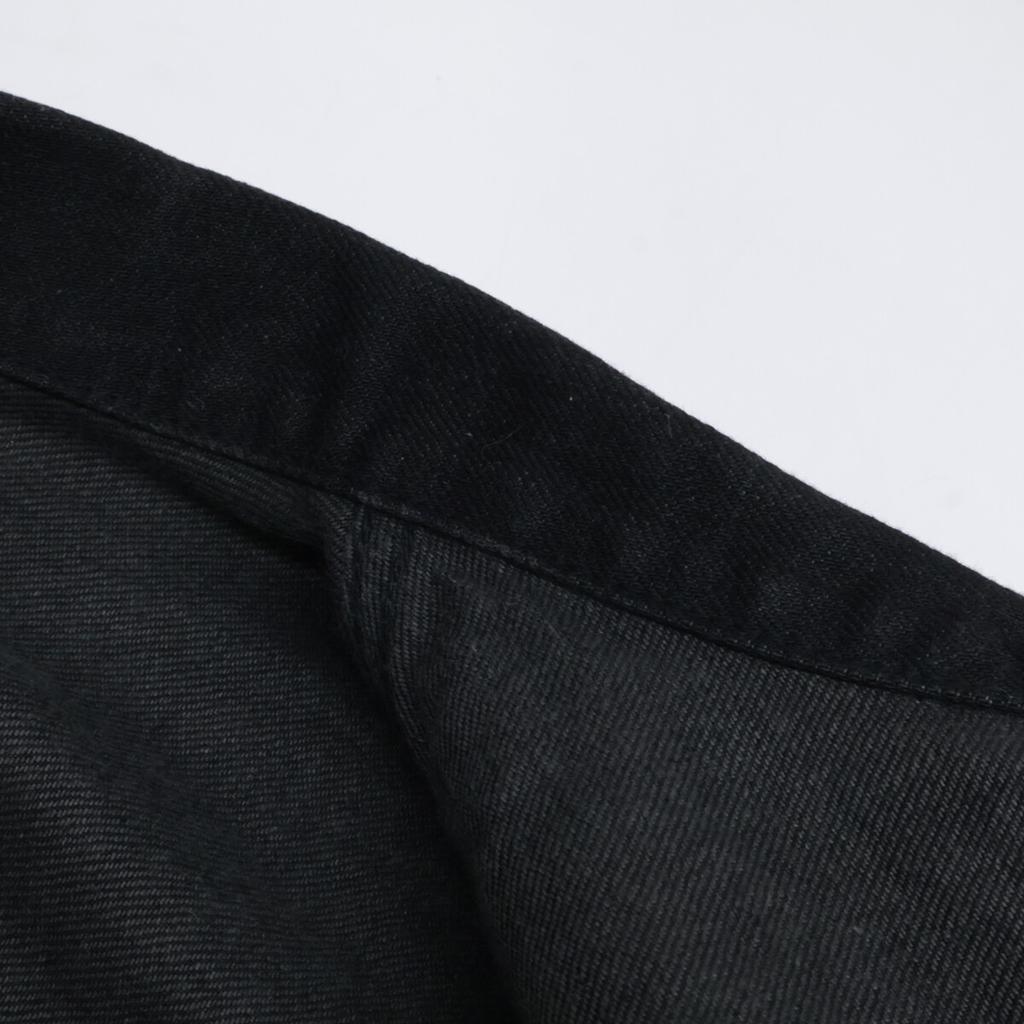 AUBERGE ×BLACK PERILLA IL GUST BLACK 2ND TYPE DENIM JACKET Jacket 42 blackUsed