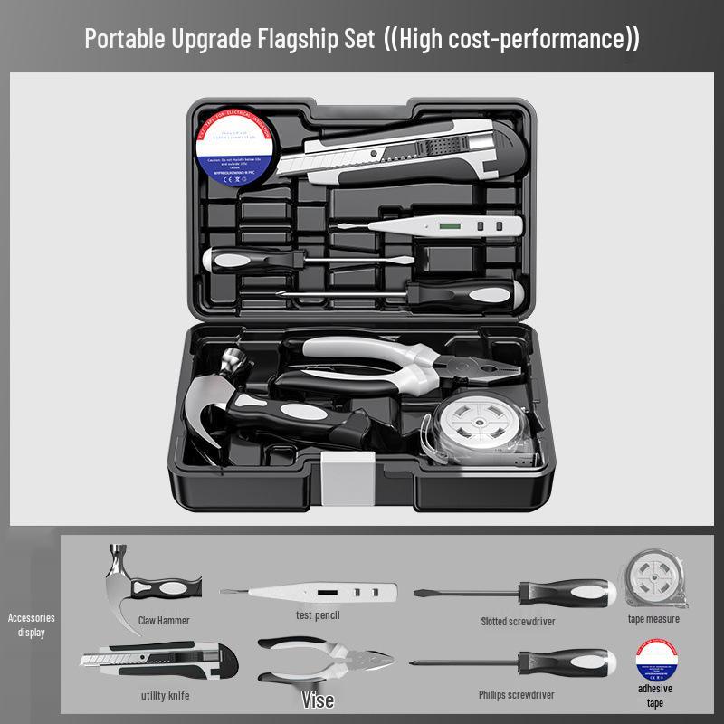 Royal Household Hardware & Woodworking Toolbox Set