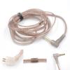 Pin Oxygen-Free Copper Upgrade Twisted Cable High-Purity In Ear Cable 2Pin Headphone Cord KZ Earphones Cord ZS10 Earphone Wire