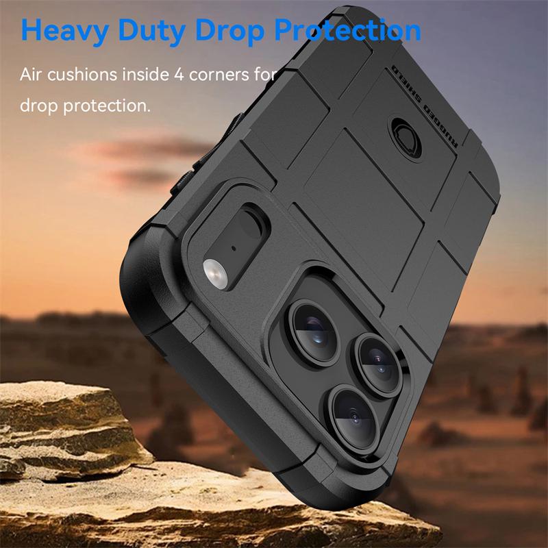Shockproof Phone Case For iPhone 17 Pro Anti-knock Soft TPU Slim Back Case For iPhone 17 Pro Max Cover For iPhone 17 Pro Case