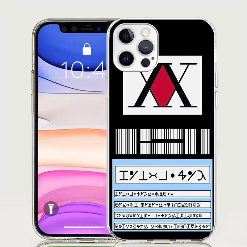 Anime Hunter X HXH Phone Case For iPhone 17 Air 16 15 Plus 11 14 Pro Max 13 Mini 12 7 8 + SE Pattern Art Customized Cover 17 Air