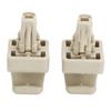 2 Stück Auto-Sonnenblende Beige Schminkspiegel Sonnenschutzplatte für E120 E130 2001 bis 2007 Neunte Generation
