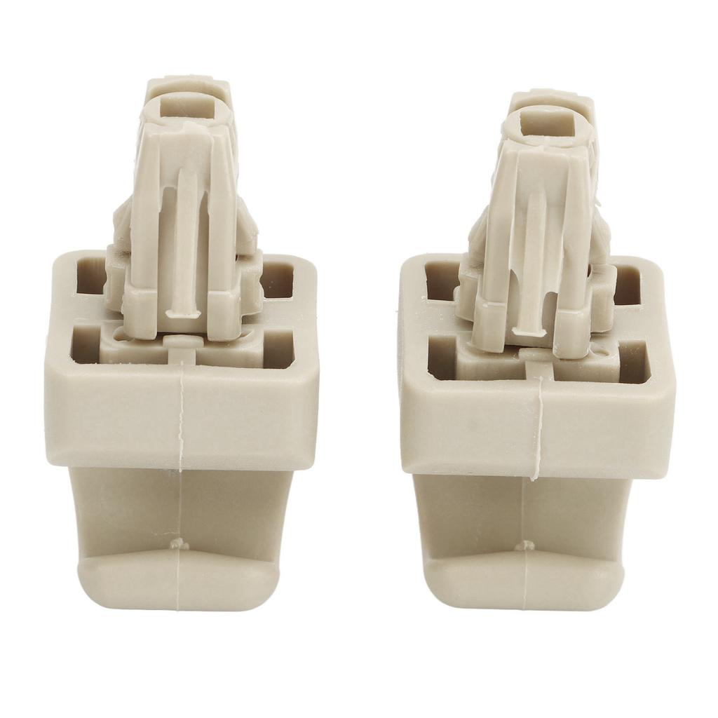 2 Stück Auto-Sonnenblende Beige Schminkspiegel Sonnenschutzplatte für E120 E130 2001 bis 2007 Neunte Generation