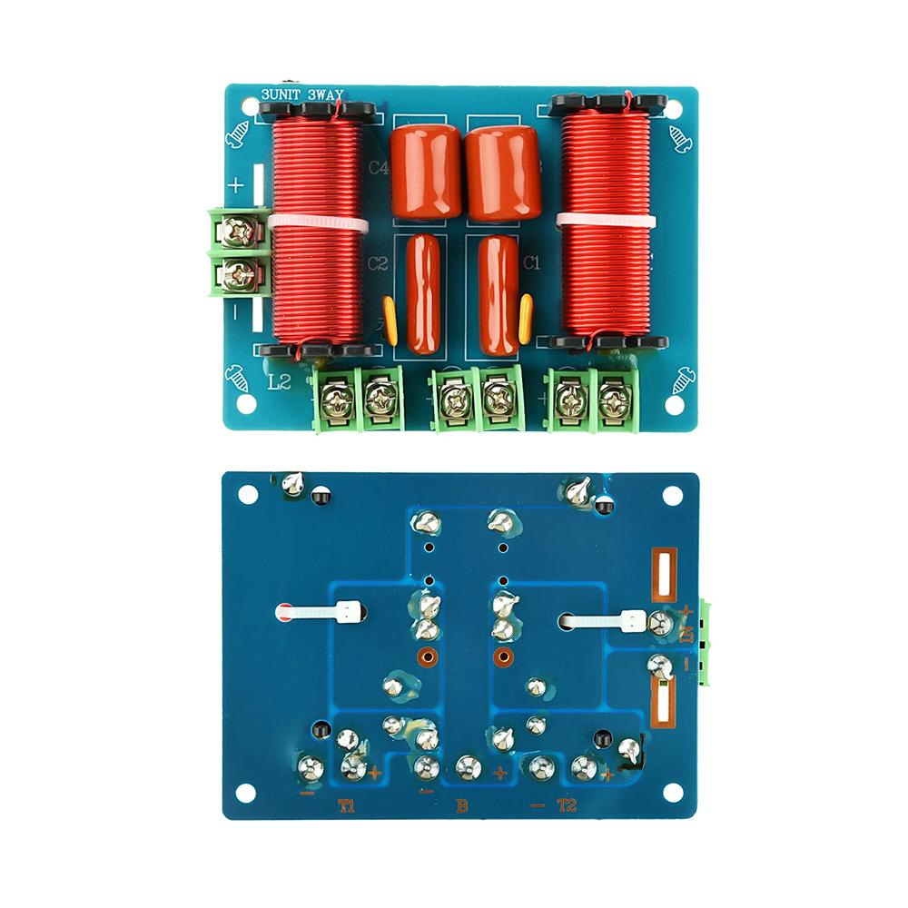 

250W 2 High 1 Low Three-Way Frequency Divider Hifi Fever Grade Home Stage Speaker Three-Way Crossover Soldering Free Model
