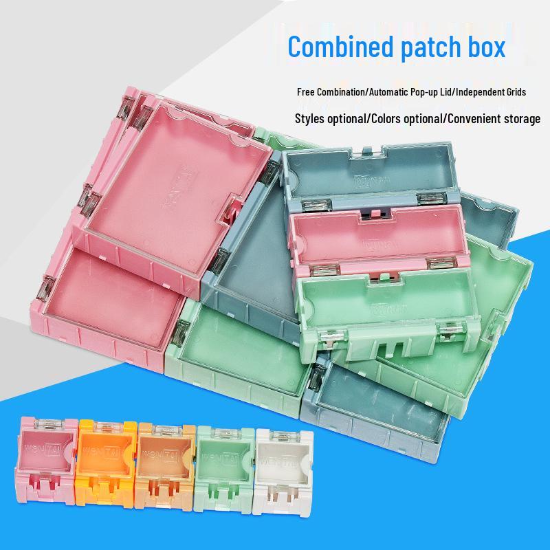 

Компактный ящик для хранения SMT электронных компонентов и ИС No. 1 [Green]