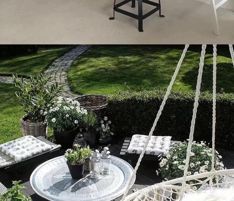 Nordic Tassel Hanging Chair - Indoor/Outdoor Swing for Kids & Adults