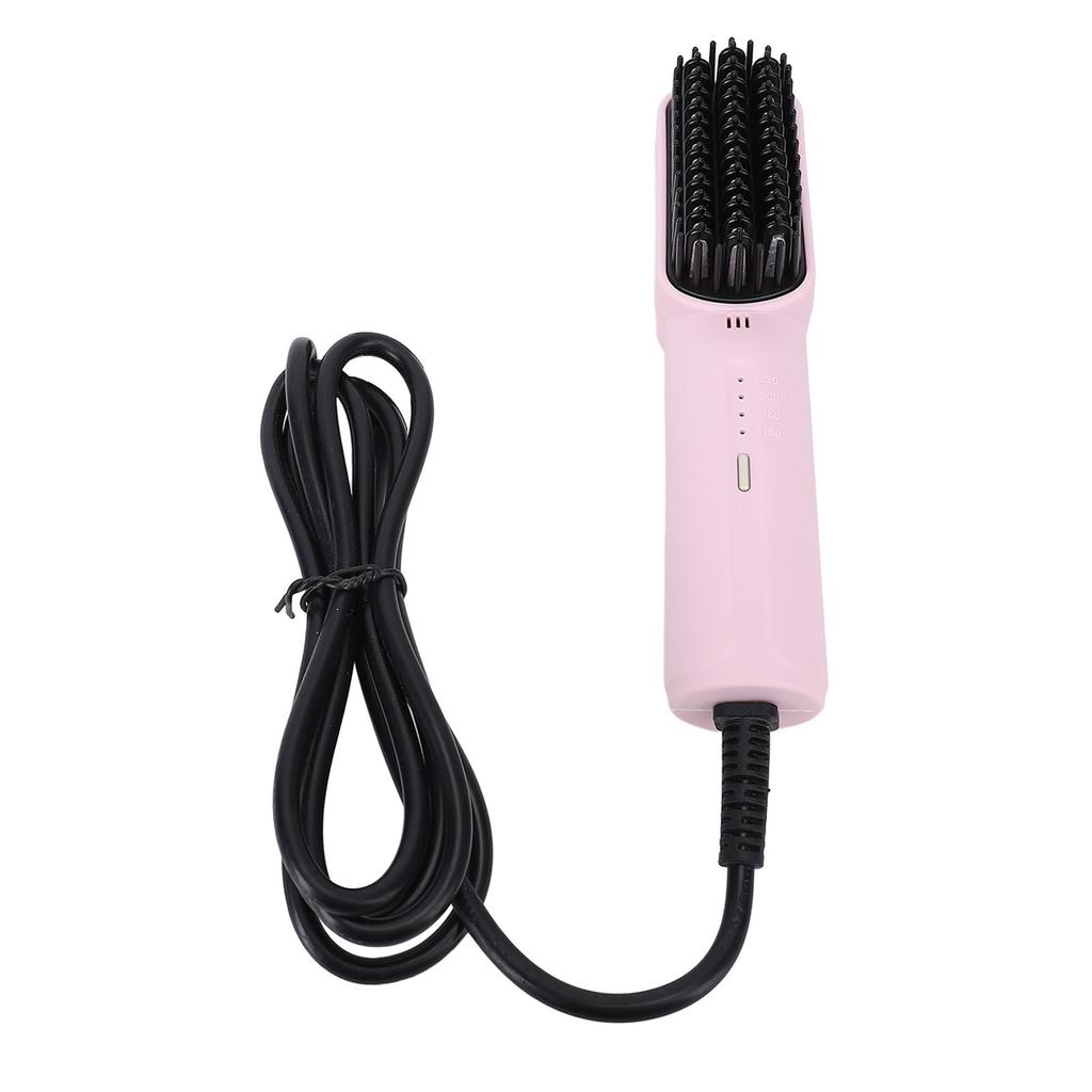 Hair Straightening Brush Negative Ionic Hair Straightener Brush Hairdressing Tool Heat Settings Anti