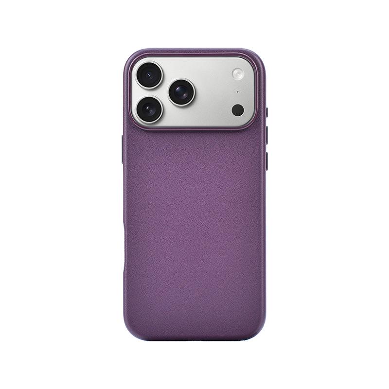 

iPhone 17 Pro Leather MagSafe Case & Air Protective Leather Charging Case Contact Customer Service for More Colors фиолетовый
