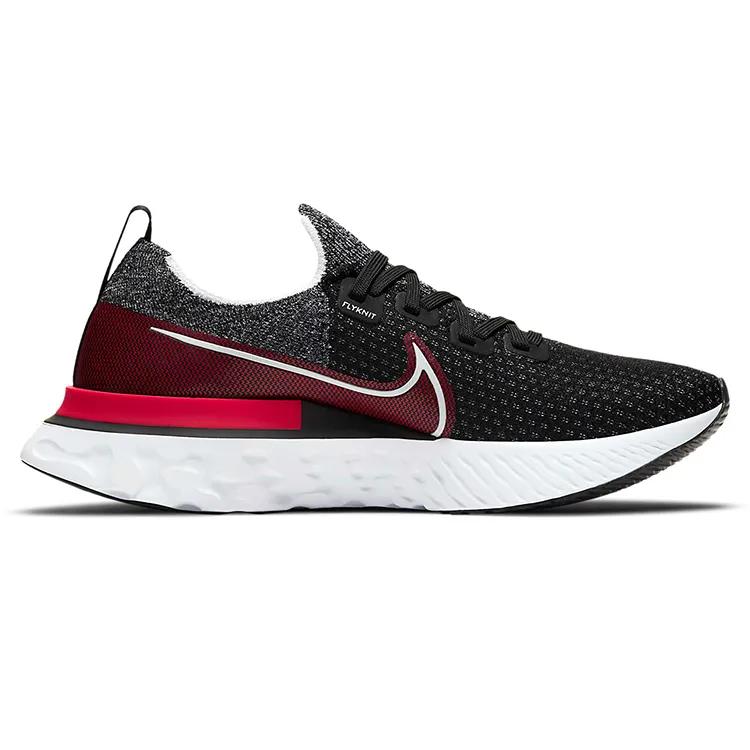Nike React Infinity Run Flyknit 'Black University Red' (Unisex) Black / University Red / White Running Shoes CD4371 014