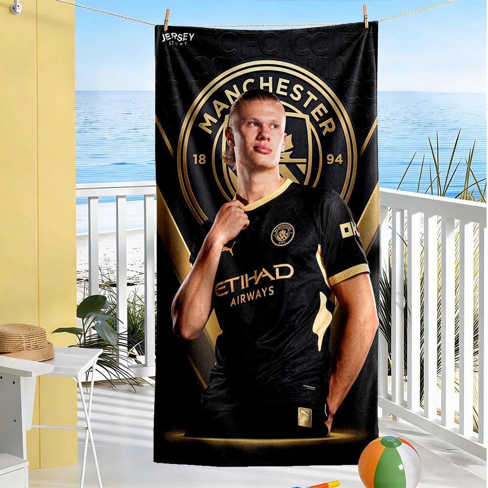 Haaland Beach Towel Super Soft & Absorbent Comfortable Lightweight