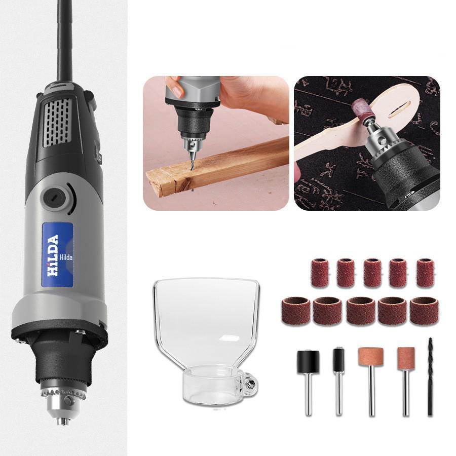 Compact Electric Variable-Speed Grinder & Engraver for Mold, Jade, and Polishing Tasks