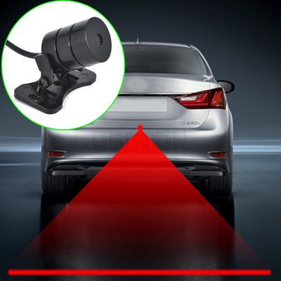Car Auto LED Fog Light Anti-collision Rear Tail Lamp Brake Warning Laser Light