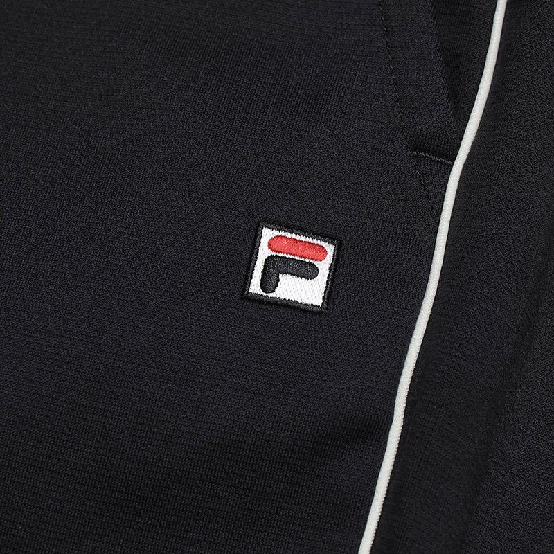 FILA Classic Minimalist Fashion Retro Sports Versatile Comfortable Slim Fit Knitted Casual Pants Women bottoms White Legendary-Blue F61W613602FNV