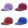 Mens Worn Cotton Look Water Washed Cotton Embroidered Baseball Cap Protect Sun