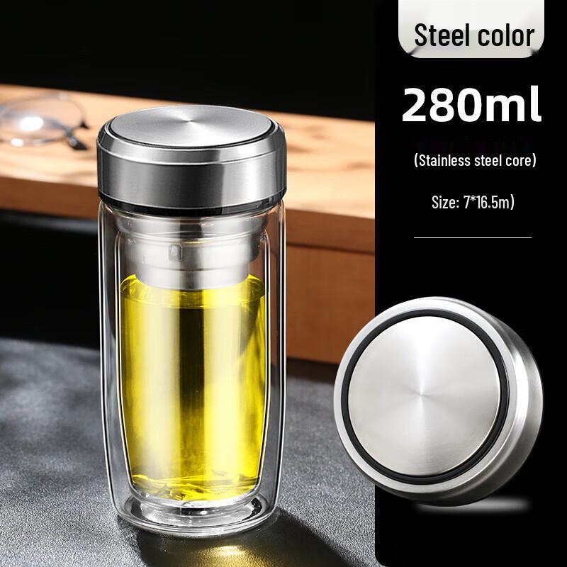 MINGHUI MH0166 Double Wall Glass Cup