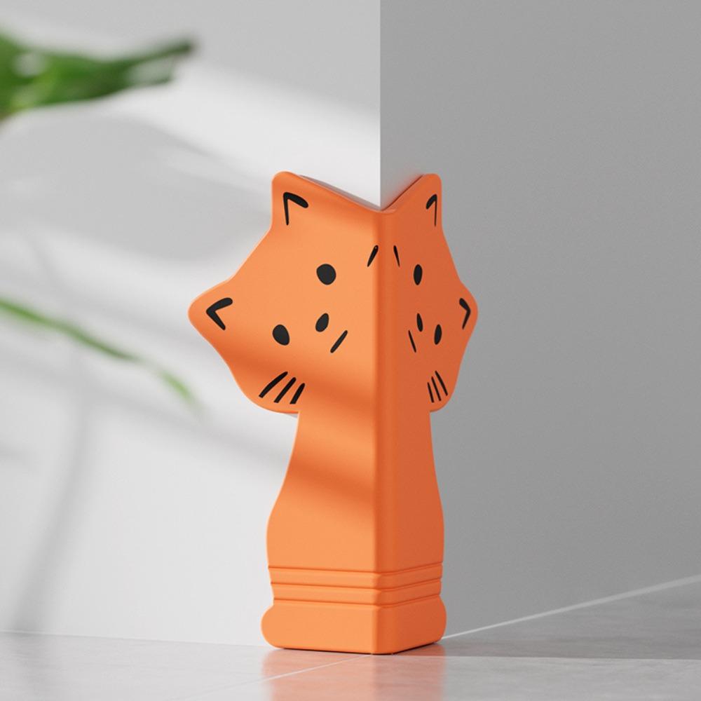 Cat Shape Silicone Collision Pad Baby Safety Wall Corner Protector  Livingroom