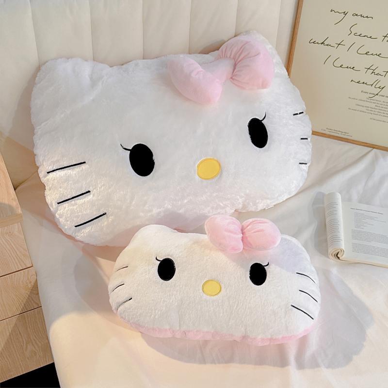 Giant Hello Kitty Plush Toy Very Soft White Cat Plushies Comfortable Huggable Doll Washable Xmas Gifts Girl