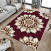 1PC Floral Pattern Extra Large Non Slip Floor Carpet, Office, Family, Studio   Large Area Rug Indoor Rugs, Bold Statement Piece