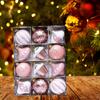 12 Pieces Christmas Tree Ball Ornaments, Hanging Decoration for Xmas Party