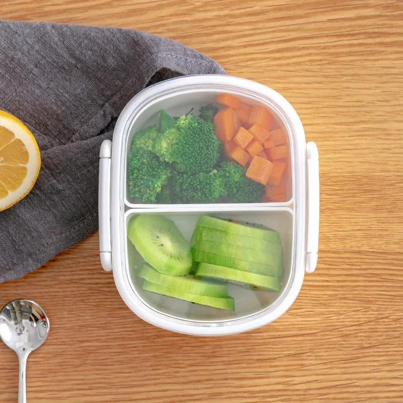 Multipurpose Lunch Box Preservation Box, Microwave Heat-resistant Plastic Food, Fruit Storage and Sealing Box Portable Bento Box