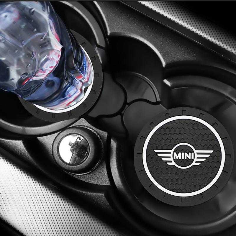 Car Accessories Coaster Silica Gel Anti-Skid Pad Car Interior Decoration Suitable For Mini Cooper Countryman clubman BMW F54 F56