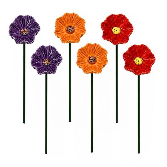 Stazione di abbeveraggio per api, Bagnetto per api da giardino, Mangiatoia d'acqua per api con design floreale, Ciotola colorata per bagno api e farfalle per decorazione esterna di giardino e cortile