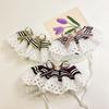 Jewelled Dog Bib Bowtie Necklace Pet Necktie Puppy Cat Lace Collar  For Dog/Cat