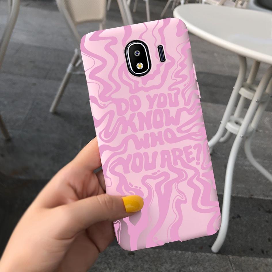 For Samsung Galaxy J4 J6 2018 EU Case SM-J400F J600F Lovely Cartoon Protective Skin Cover For Samsung J4 2018 J 4 J 6 Soft Coque