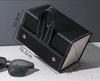 2/3/4/5/6 Grids Sunglasses Organizer Travel Storage Box for Glasses Portable Foldable Wall Hanging Display Case Eyewear Holder