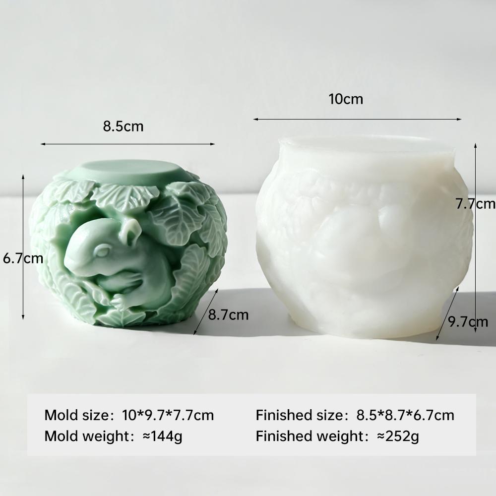 

Форма для DIY-сферы Белка Силиконовая Форма Ручной Работы Ароматическая Свеча Гипс Смола Формы для Декора Ингредиенты для Изготовления Свечей из Соевого Воска