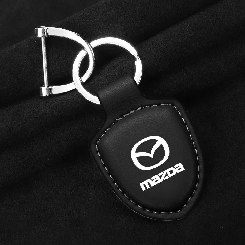 

2025 Hot 1Piece Car Keychain Emblem Key Decoration Colorful For Mazda 2 3 6 8 RX8 MX3 CX4 CX-5 CX-7 CX-9 CX-3 Atenza Auto Access