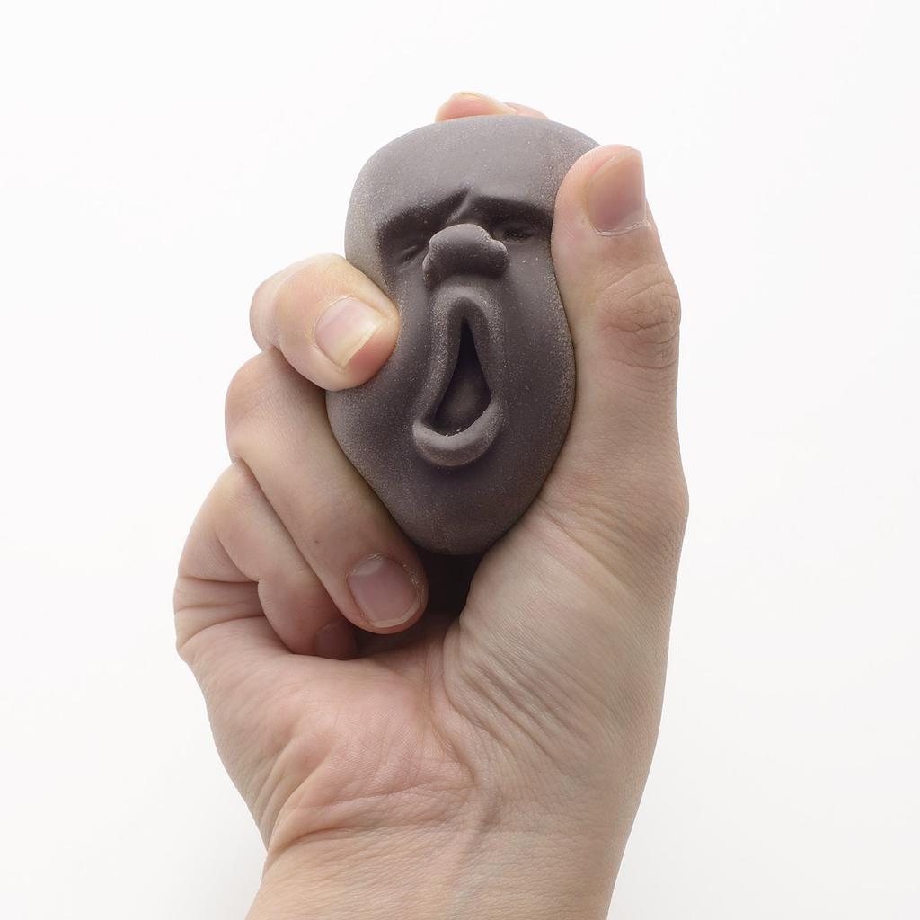 H concept CAOMARU Braun Stressabbau Stress Stressabbau (h Konzept) +d D-840-GE Ball, Drücken, Entspannung, Spaß,