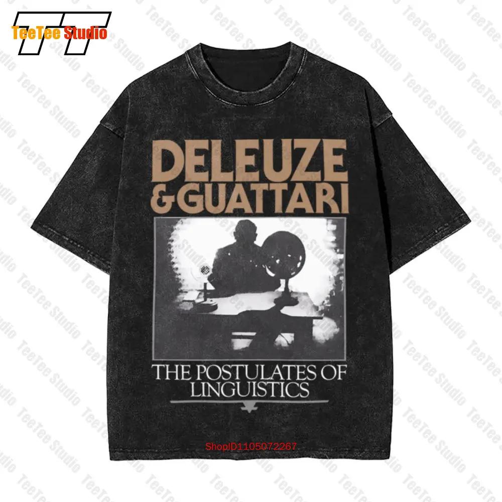 Deleuze And Guattari Foucault Mashup Discipline Vintage Oversized TShirt LUH S