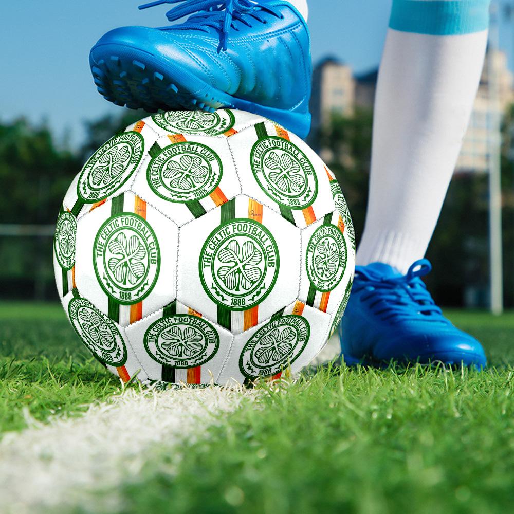 Celtic FC  clubIndoor Soccer Ball Colorful All Ages Machine Stitched PVC Competition Ready Durable High-Bounce