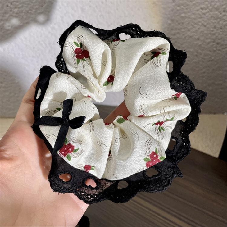 Bows Hair Tie Multi Layer Hair Catch Lacework Hair Tie Scrunchies Hair Rope