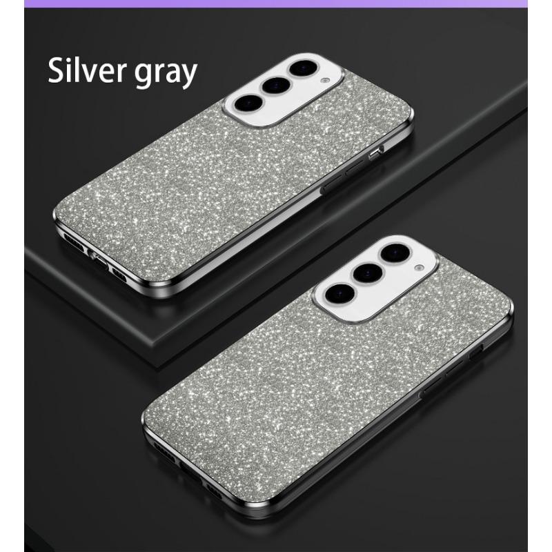 Electroplating Flash Powder Is Suitable for Samsung S23 Ultra Anti Fall NOTE20 Anti-fall TPU Samsung S20FE Lens Precision Hole