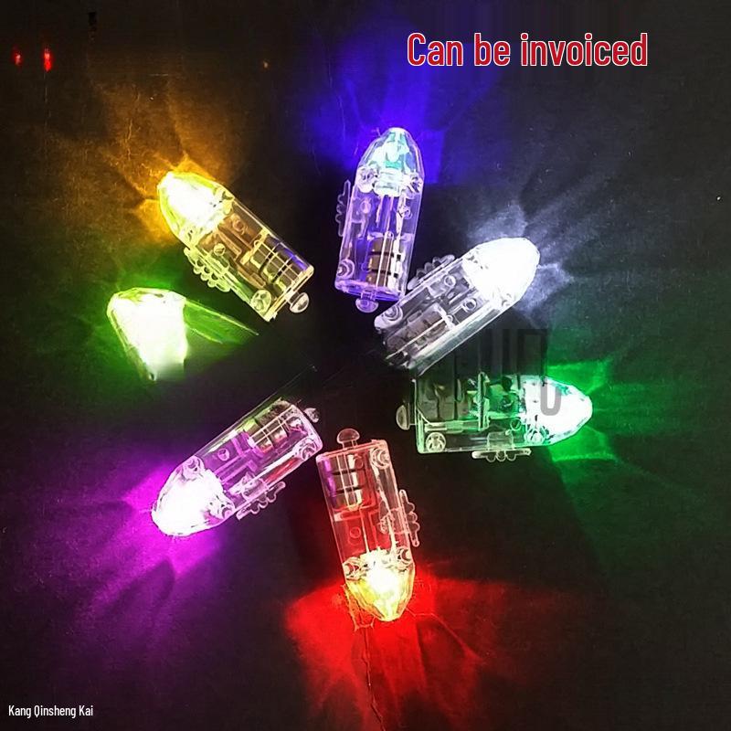 Mini Flashing DIY Colored Light Bead Buttons - Handmade Electronic Decorative Accessories