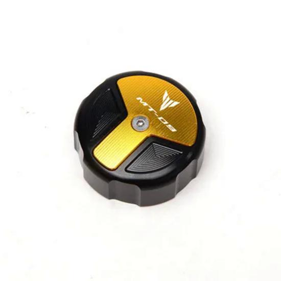 Motorcycle Newest Rear & Front Fluid Reservoir Cap For Yamaha MT09 MT-09 SP TRACER 9/GT  2022 Brake Cylinder Cover