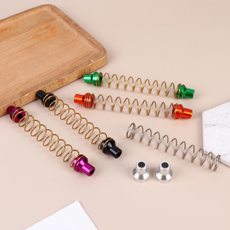 Motorcycles Colorful Universal Telescopic Brake Springs Stainless Steel Retractable Compression Brake Springs Aluminum Head