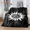 3D SPN Supernatural Sign Dean Sam Blanket,Soft Throw Blanket for Home Bedroom Bed Sofa Picnic Travel Office Cover Child Gift